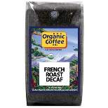 Organic Coffee Co., DECAF French Roast, 2lb (32oz) Whole Bean, Swiss Water Processed Decaffeinated Coffee