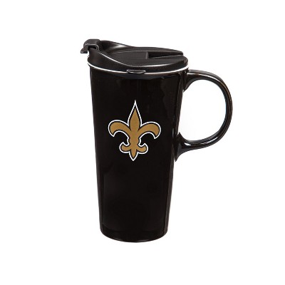 Evergreen New Orleans Saints, 17oz Boxed Travel Latte