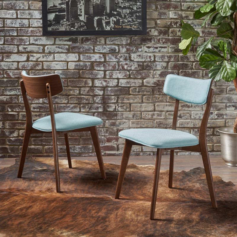 Set of 2 Chazz Mid-Century Dining Chair - Christopher Knight Home, 3 of 13