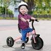 Qaba 3-Wheel Recreation Ride-On Toddler Tricycle With Bell Indoor / Outdoor - 3 of 4