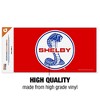 Shelby Mustang Patriotic Logo Automotive Bumper Sticker - 3 of 4