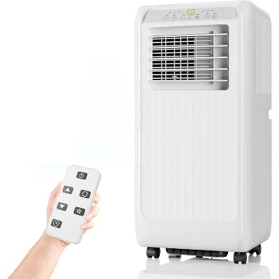 Portable Air Conditioners, 8000 BTU Portable AC for Rooms Up to 350 Sq.Ft. 3-In-1 Unit with Fast Cooling, 24H Timer/Remote Control/Quiet