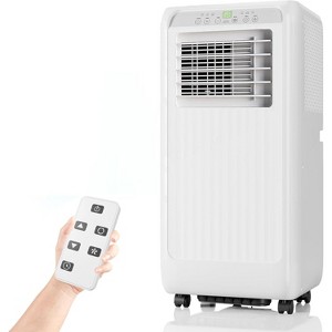 Portable Air Conditioners, 8000 BTU Portable AC for Rooms Up to 350 Sq.Ft. 3-In-1 Unit with Fast Cooling, 24H Timer/Remote Control/Quiet - 1 of 4