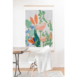 Lara Lee Meintjes Proteas and Birds of Paradise Painting Art Print and Hanger - Society6 - 1 of 2