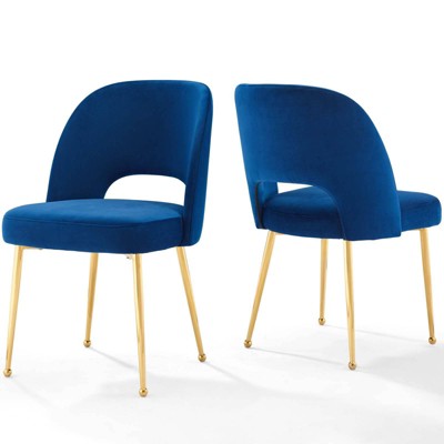 Set of 2 Rouse Dining Room Side Chairs - Modway