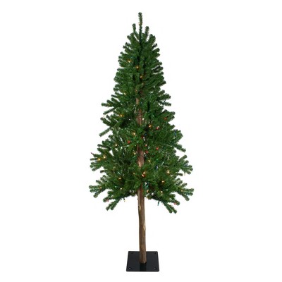 Northlight 7' Pre-Lit Alpine Artificial Christmas Tree - Multi Lights