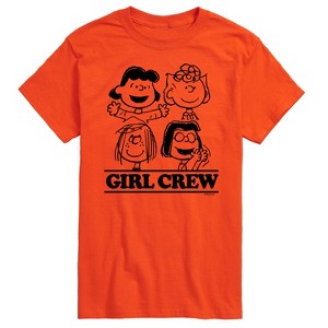 Men's - Peanuts - Girl Crew Short Sleeve Graphic T-Shirt - 1 of 4