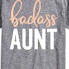 Men's - Instant Message - Badass Aunt Short Sleeve Graphic T-Shirt - 2 of 4