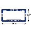 Hampton University Alumni License Plate Tag Frame - 4 of 4