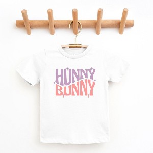 The Juniper Shop Hunny Bunny Wavy Stars Youth Short Sleeve Tee - 1 of 2