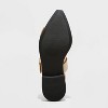 Women's Peyton Double Buckle Slingback Flats - Wild Fable™ Beige - 4 of 4