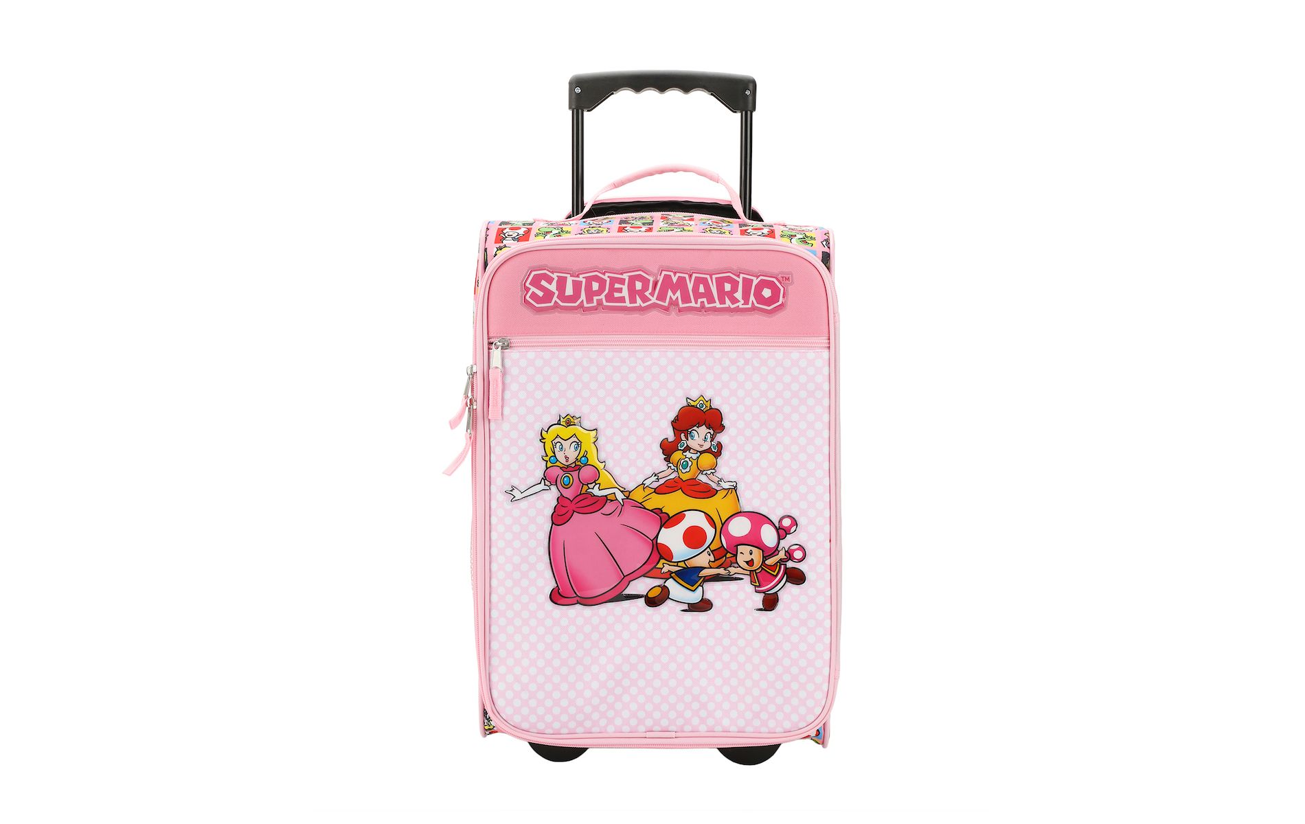 Super Mario Bros Character Squares 18" Soft-Sided Luggage