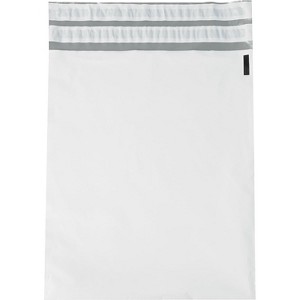 Box Partners Returnable Poly Mailers 12" x 15 1/2" White 100/Case RPM1215 - 1 of 4