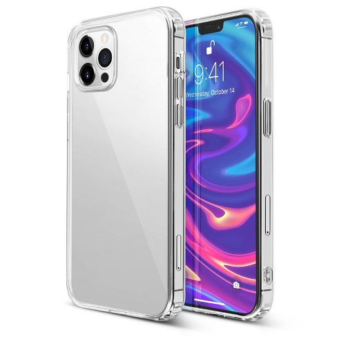 Insten Hybrid Hard Pc Back With Shockproof Soft Tpu Bumper Crystal Case  Cover For Iphone 12 Pro Max (6.7 Inch), Clear : Target