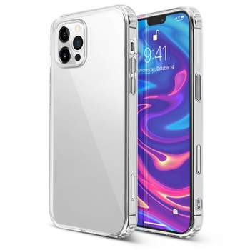 Insten Hybrid Hard PC Back with Shockproof Soft TPU Bumper Crystal Case Cover Compatible with Apple iPhone