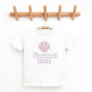 The Juniper Shop Seashell Squad Toddler Short Sleeve Tee - 1 of 2
