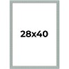 PosterPalooza | Refined Blue Picture Frame - UV Acrylic, Foam Board Backing, Hanging Hardware - 2 of 4