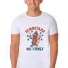 Fourth Of July Men's In Mustard We Trust Hot Dog Funny T-Shirt - 2 of 4