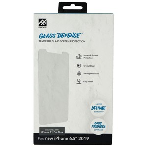 iFrogz - Glass Defense Glass Screen Protector for Apple iPhone 11 Pro Max/Xs Max - 1 of 1