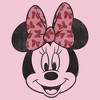 Girl's Disney Minnie Face Crop T-Shirt - 2 of 4