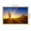 Amanti Art Saguaro National Park Setting Sun by Melanie Viola Canvas Wall Art Print Framed - 3 of 4