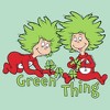 Girl's Dr. Seuss Green Thing 1 and Thing 2 T-Shirt - 2 of 4