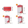 Unique Bargains Suitcases Compression Packing Cube Waterproof Travel Luggage Organizers Bag 3 Pcs - 2 of 3