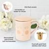 Pinky Up Annette Ceramic Tea Mug, 12 oz - 2 of 4