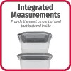 GoodCook EveryWare 60-Piece BPA-Free Plastic Food Storage Container Set, Clear/Grey,Clear - 4 of 4