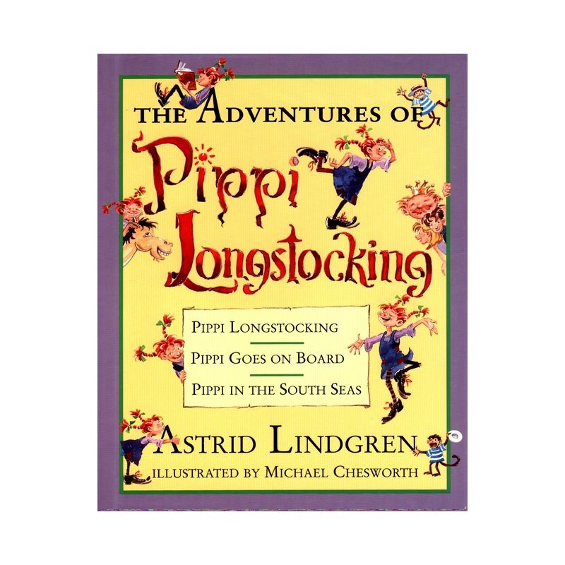 The Adventures of Pippi Longstocking - by  Astrid Lindgren (Hardcover), 1 of 2
