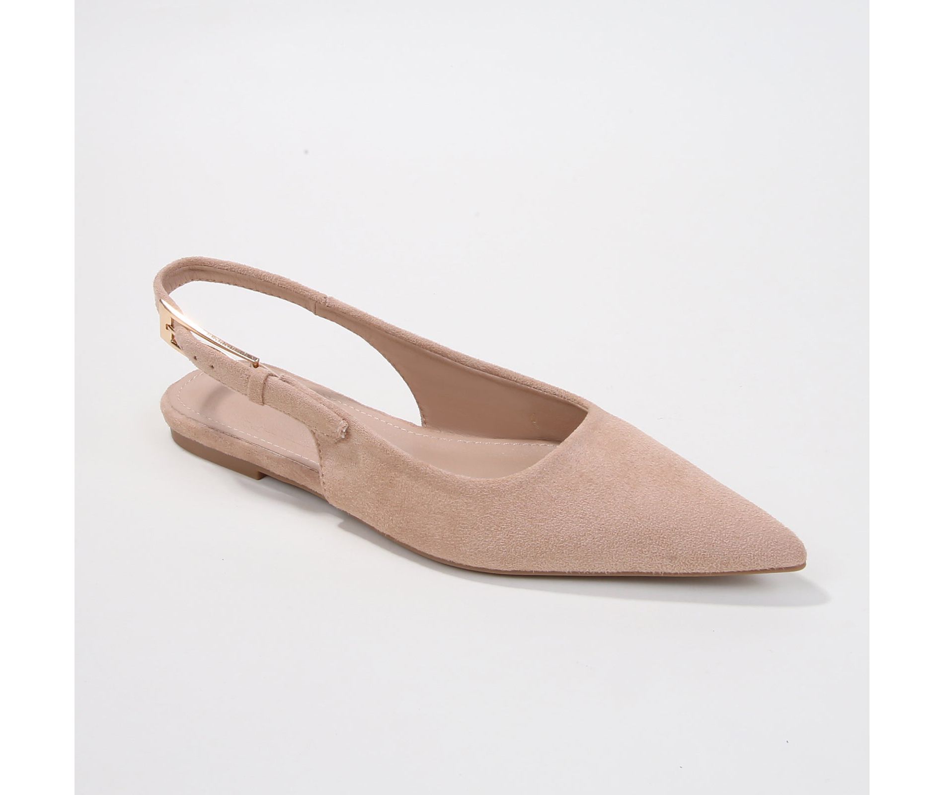 Berness Women's Caitriona Suede Pointed Slingback Flats
