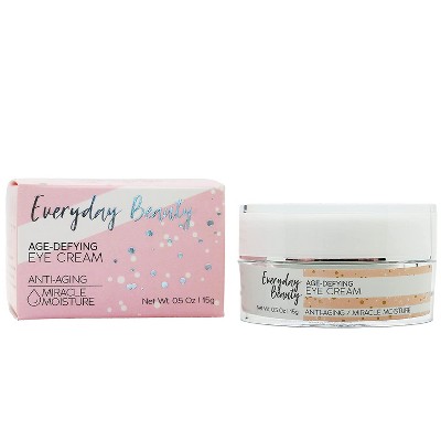 Everyday Beauty Age-Defying Eye Cream to Minimize Dark Circles, Discoloration, Puffiness, 0.5 Oz Jar