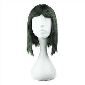 Unique Bargains Curly Wig Wigs For Women 30 Black White With Wig