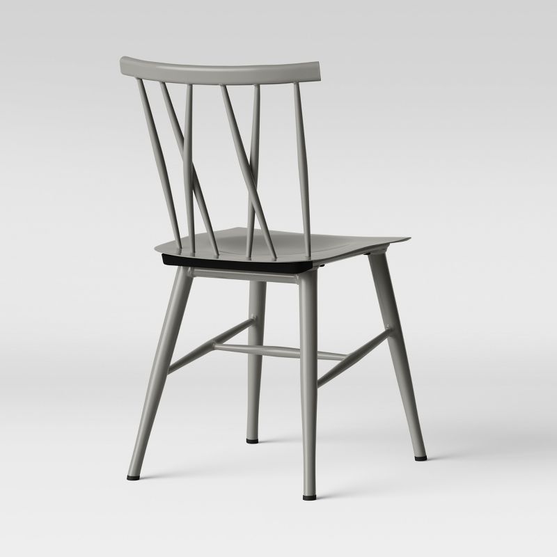 Becket Metal X Back Dining Chair - Threshold™, 6 of 15