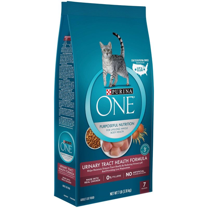 Purina ONE Urinary Tract Health Adult Premium with Chicken Dry Cat Food, 5 of 7