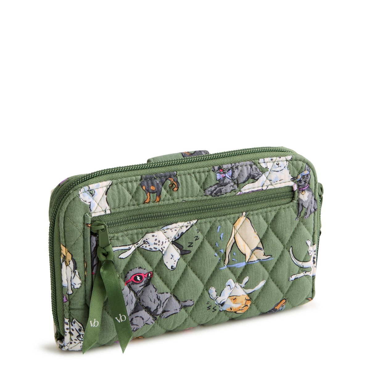 Vera Bradley Women's Outlet Cotton Essential Turnlock Wallet - thumbnail 5