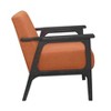 CAVINAS Polyester Accent Chair with High Back and Rubberwood Legs,Modern Upholstered Living Room Chairs,Reading Chairs for Living Room - 4 of 4