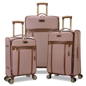 Stella Blanc Luxe 3-Piece Softside Expandable Spinner - 1 of 4