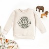 The Juniper Shop Cool Little Dude Checkered Toddler Sweatshirt - 3 of 4
