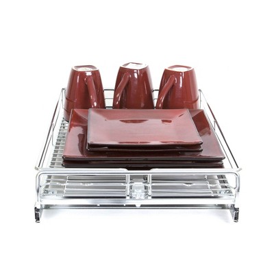 Expandable Chrome Sliding Cabinet Organizer (2 Pack)