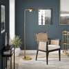Hudson and Canal 66" Tall Integrated Floor Lamp with Metal Shade (Includes LED Light Bulb) - 3 of 4