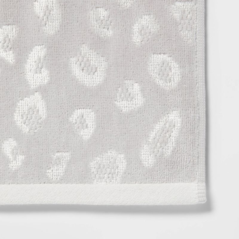 Leopard Reversible Towel Gray - Threshold™, 3 of 8