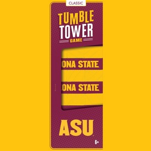 MasterPieces Real Wood Block Tumble Towers - NCAA Arizona State Sun Devils - 1 of 4