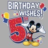 Boy's Disney Mickey Mouse 5th Birthday Wishes T-Shirt - 2 of 4