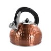 MegaChef 3 Liter Stovetop Whistling Stovetop Kettle in Copper - 3 of 4