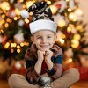 Northlight  Adult Camouflage Christmas Santa Hat  - One Size - Green and White - 2 of 4