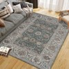 Area Rugs for Living Room Soft Low Pile Living Room Carpet-Rugs for Bedroom Machine Washable Vintage Oriental Floral Dining Room Rug Non Slip - 3 of 4