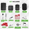 NutriChef 42-Piece Non-Stick Carbon Steel Bakeware & Baking Tools Set Black NCBBS40 - 2 of 4