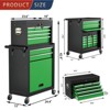 Huxxion 8-Drawer Rolling Tool Box, Lockable Rolling Tool Chest with Wheels - 2 of 4