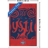 Trends International WNBA Washington Mystics - Logo 25 Framed Wall Poster Prints - 3 of 4